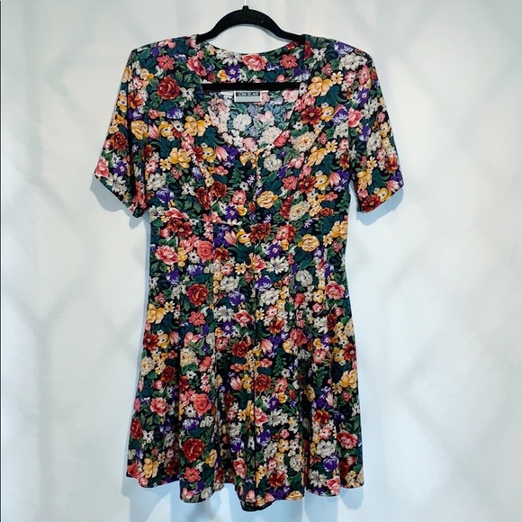 Joni Blair Dresses & Skirts - 90’s Vintage Joni Blair Floral Romper